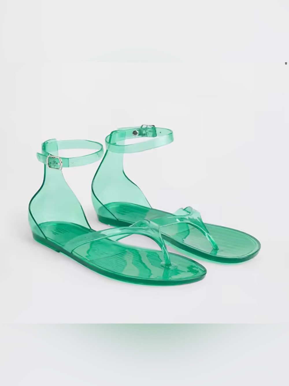 Gap Ankle-Strap Jelly Sandals - Green